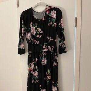 Pink blush maternity dress XL